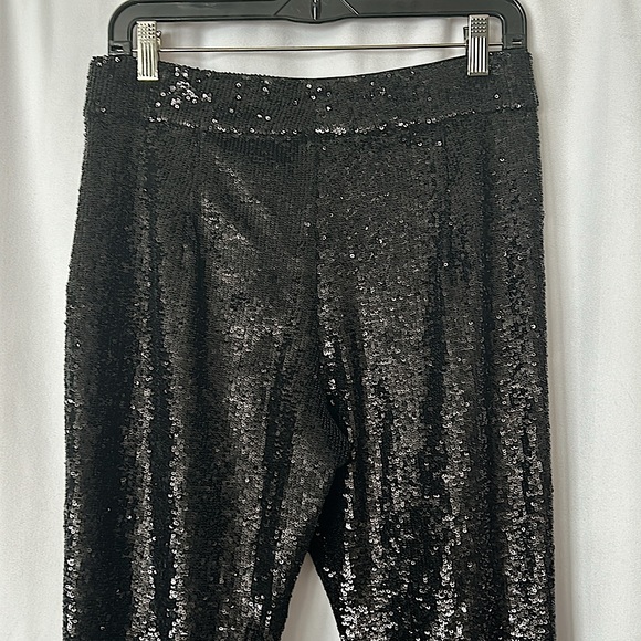 A.L.C. Elegant Black Sequins Pants **Size 2** 🌺🌺 - Picture 4 of 5
